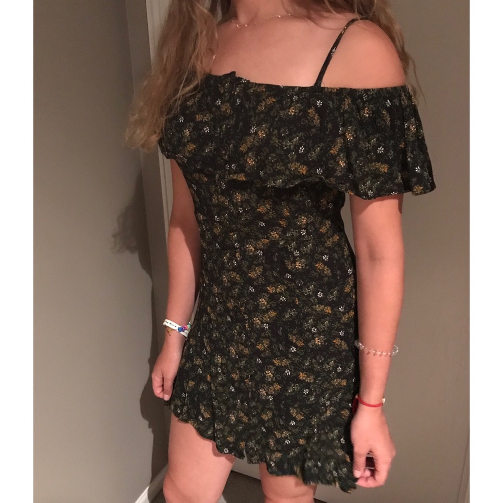Mossimo supply co. off the shoulder floral dress